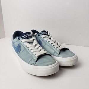 Nike SB Blazer Men's Size 6 Low GT Light Denim Sneakers DM8890-100